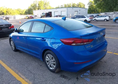 2017 Hyundai Elantra Se из США, поврежденный, VIN KMHD74LF4HU101272